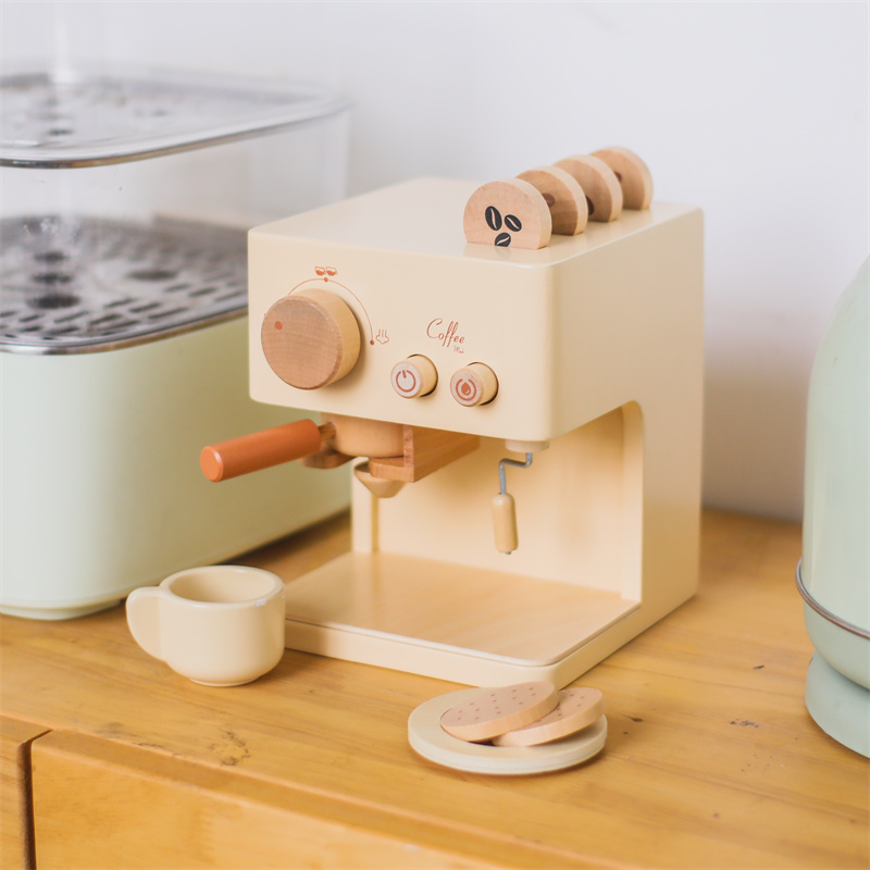 Kitchen Appliances Kids - 0-6 Bebek Kahve Makinesi Oyuncak Seti