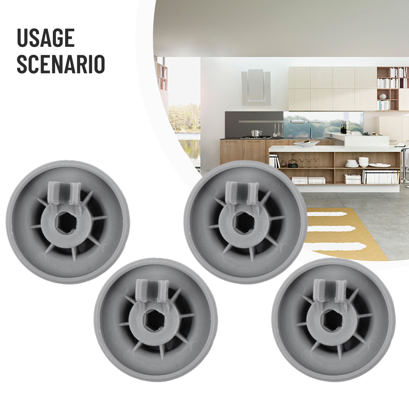 Kitchen Appliances Bosch - 4 adet tekerlek seti Bosch-Siemens FrNeff