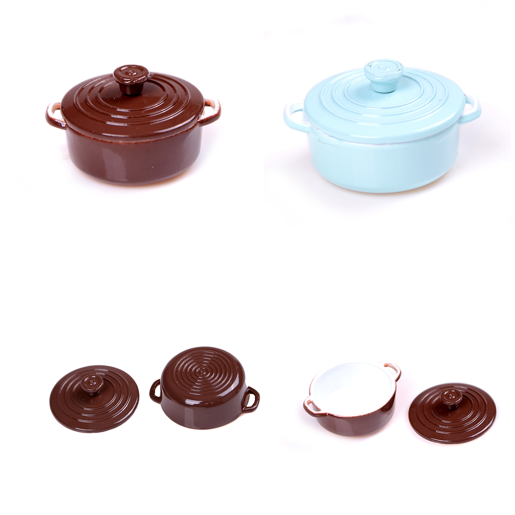 Kitchen Appliances Set - 1:12 ölçekli Dollhouse minyatür mutfak eşyaları
