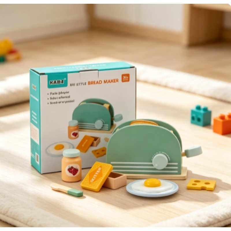 Ahşap Simülasyon Tost Makinesi - Kitchen Appliances Kids incelemesi ve fiyatı