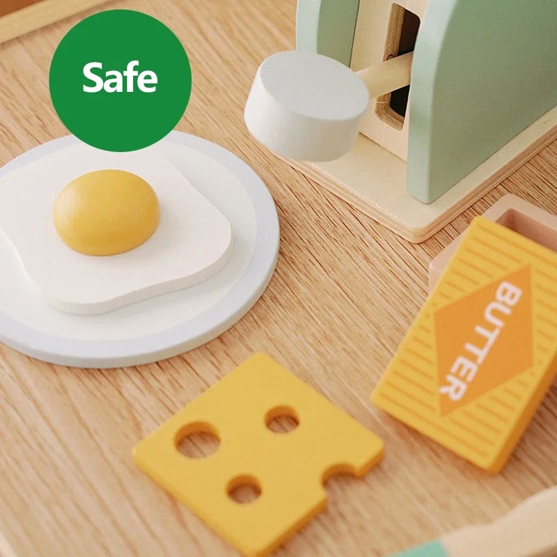 Ahşap Simülasyon Tost Makinesi - Kitchen Appliances Kids incelemesi ve fiyatı
