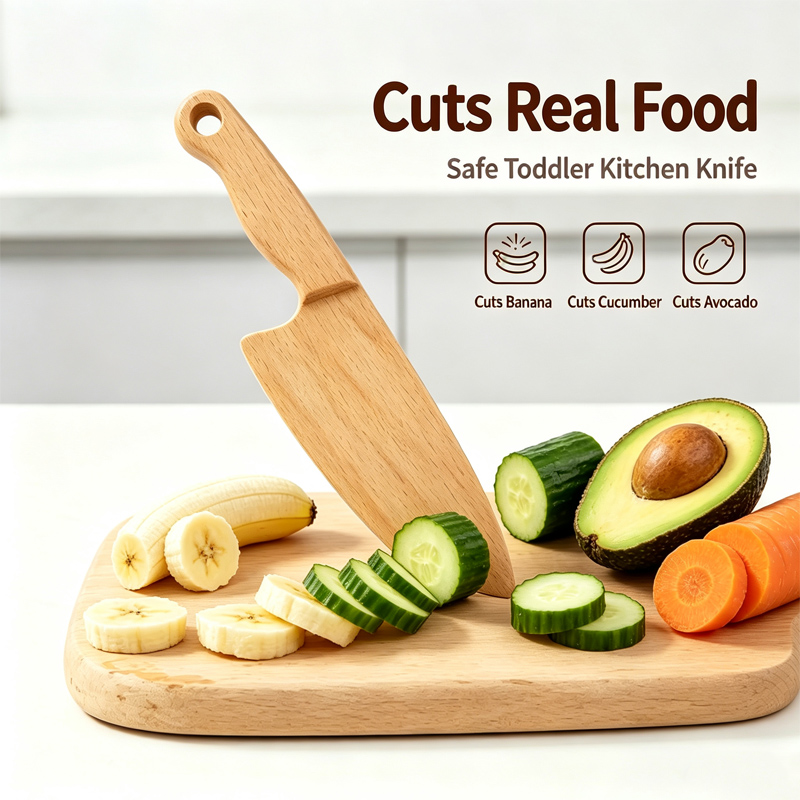 Ahşap Çocuk Bıçağı Pişirme içi - Kitchen Appliances Kids incelemesi ve fiyatı