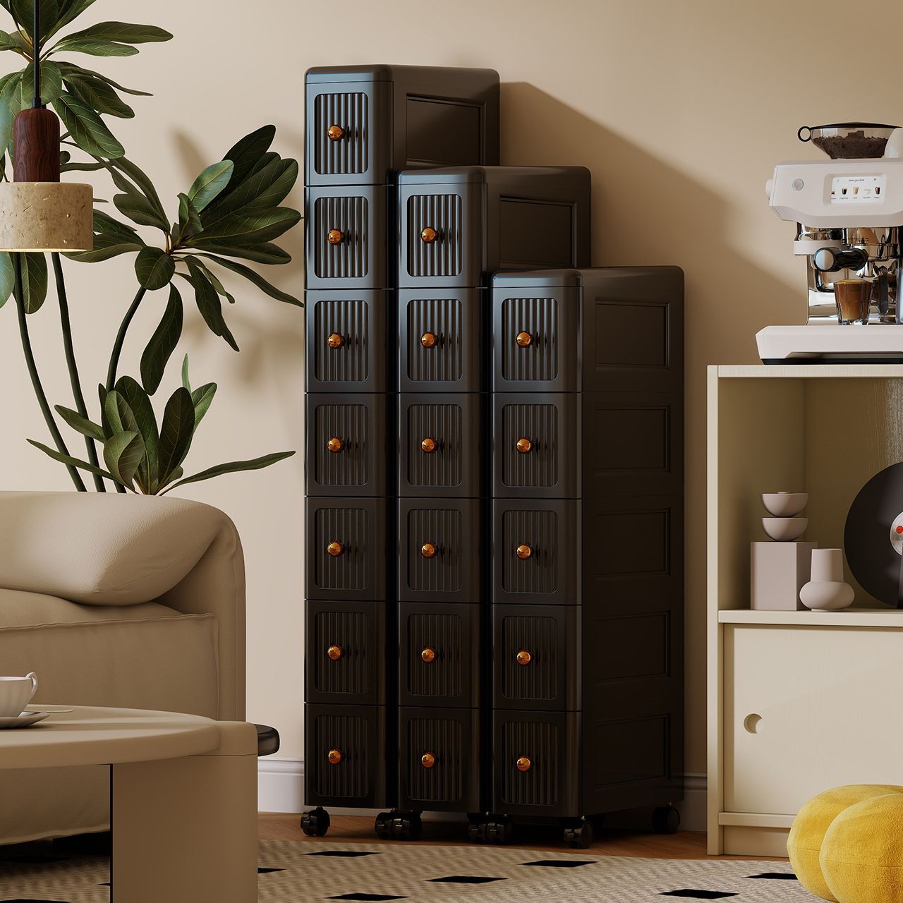 15CM Dar Aralıklı Çekmeceli De - Kitchen Appliances Cabinet incelemesi ve fiyatı