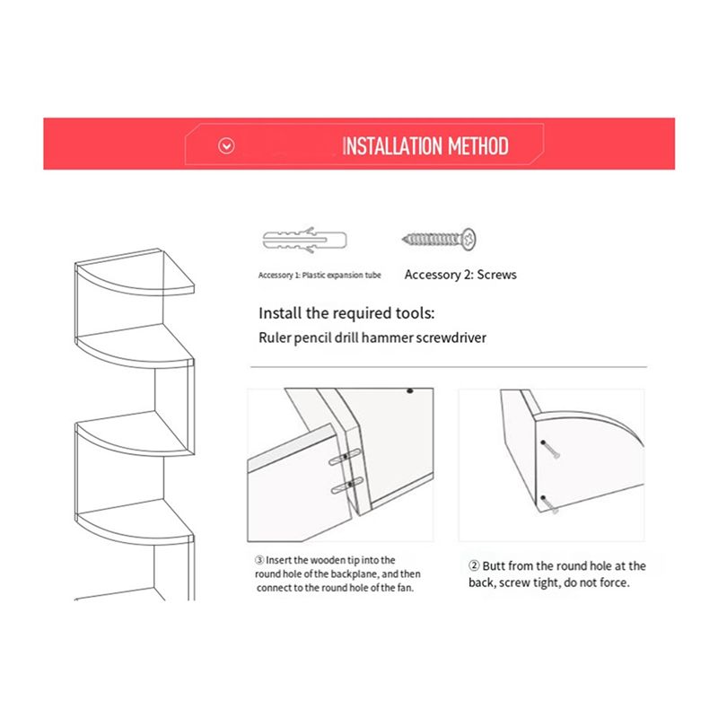 ABUL-Köşe Rafı Köşe Delmesiz D - Kitchen Appliances Cabinet incelemesi ve fiyatı